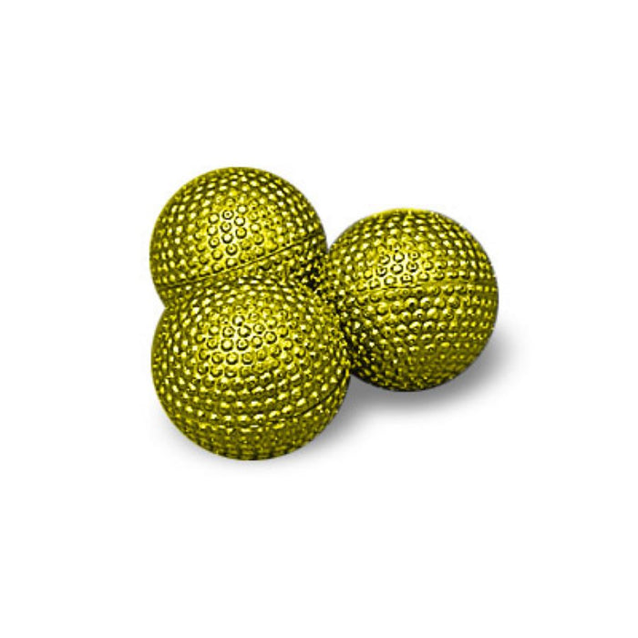 Multiplying Gold Billiard Balls - by Vernet - Shiny Balls Appear, Multiply and Disappear At Your Fingertips!