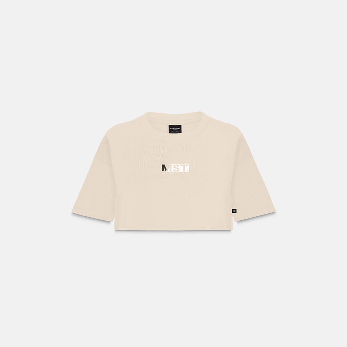 NASHI CROP TOP WOMEN IRISH CREAM