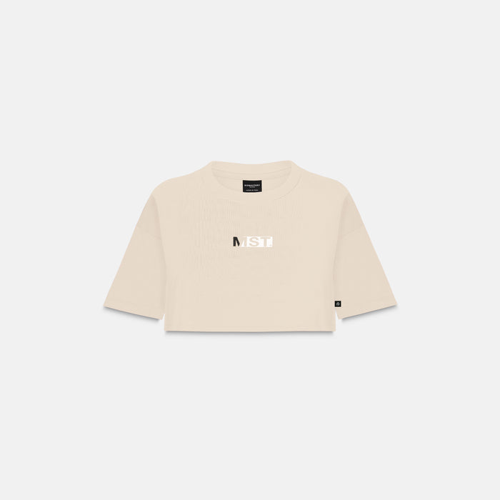 NASHI CROP TOP WOMEN IRISH CREAM