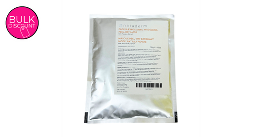 Nataderm Papaya Exfoliating Modelling Peel-Off Mask (30g single portion)