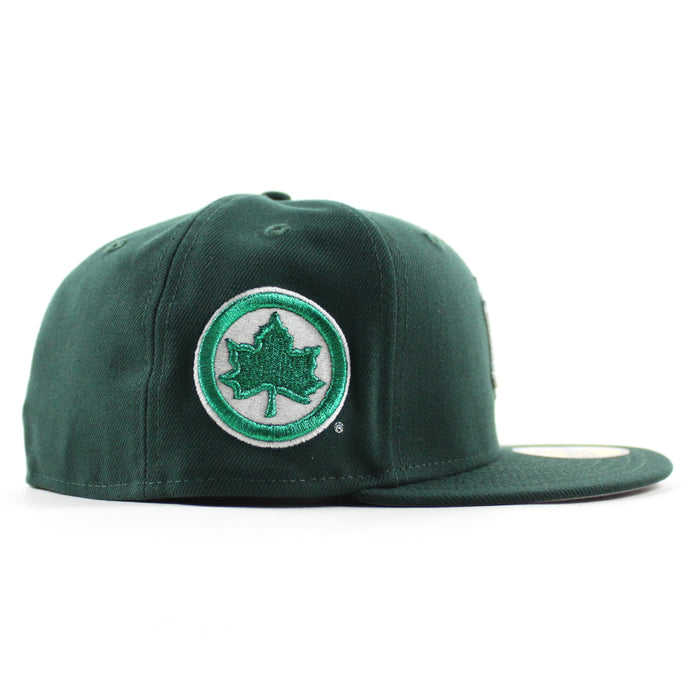 New York Yankees Prospect Park (Brooklyn) New Era 59Fifty Fitted Hat (Dark Green Gray Under Brim)