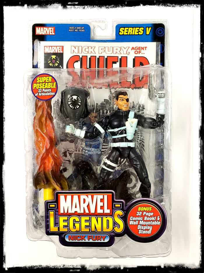 NICK FURY – MARVEL LEGENDS SERIES 5 ACTION FIGURE!