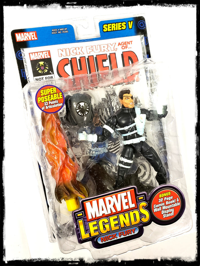 NICK FURY – MARVEL LEGENDS SERIES 5 ACTION FIGURE!