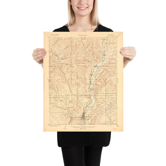 Old Map of Durango, Colorado by USGS, 1908 – Animas River, Silverton & San Juan National Forest