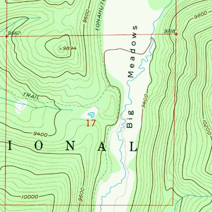 Old Map of Grand Lake, Colorado by USGS, 1958 – Rocky Mountain National Park & Shadow Mountain Lake