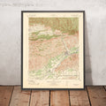 Old Map of Ojai, California by USGS, 1942 – Santa Paula & Santa Clara River