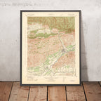 Old Map of Ojai, California by USGS, 1942 – Santa Paula & Santa Clara River