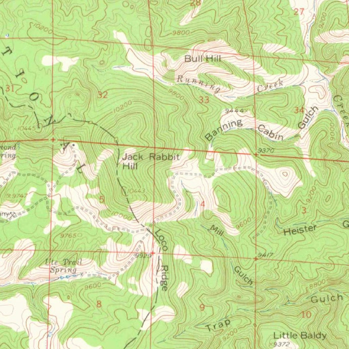 Old Map of Salida, Colorado by USGS, 1956 – Arkansas River, Mount Shavano & Collegiate Peaks