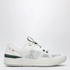 On - THE ROGER Pro tennis shoes in mesh, white/evergreen Brand 7 US