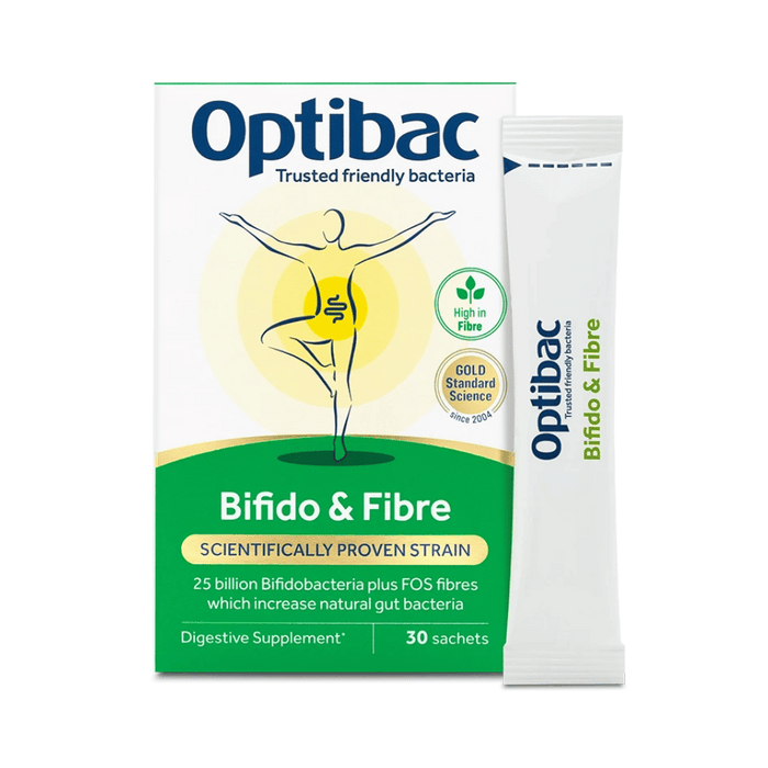 Optibac Bifido & Fibre 30 Sachets