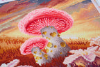 Peach Mushroom Twilight - Diamond Art Club DIY Kit