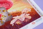 Peach Mushroom Twilight - Diamond Art Club DIY Kit