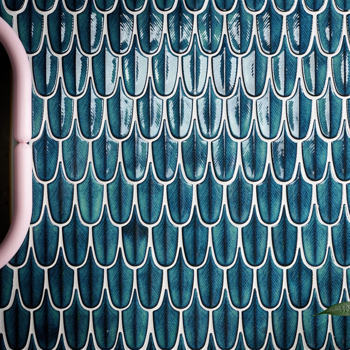 Preen Verdigris Mosaic 30.5x30 Box Ca'Pietra