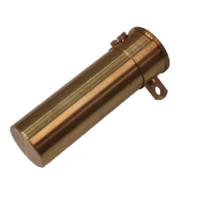 Pro Bill Tube (Brass) by Premium Magic - A Spectator's Bill Vanishes and Reappears in Tube!