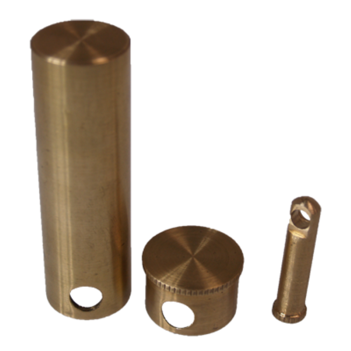 Pro Bill Tube (Brass) by Premium Magic - A Spectator's Bill Vanishes and Reappears in Tube!