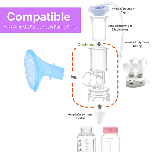 Pumpin' Pal Adapters for Ameda Pumps (excluding Mya)