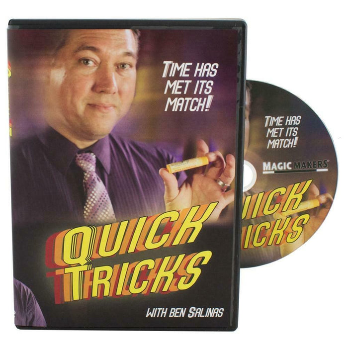 Quick Tricks With Ben Salinas - DVD - Easy To Do Magic With Everyday Objects