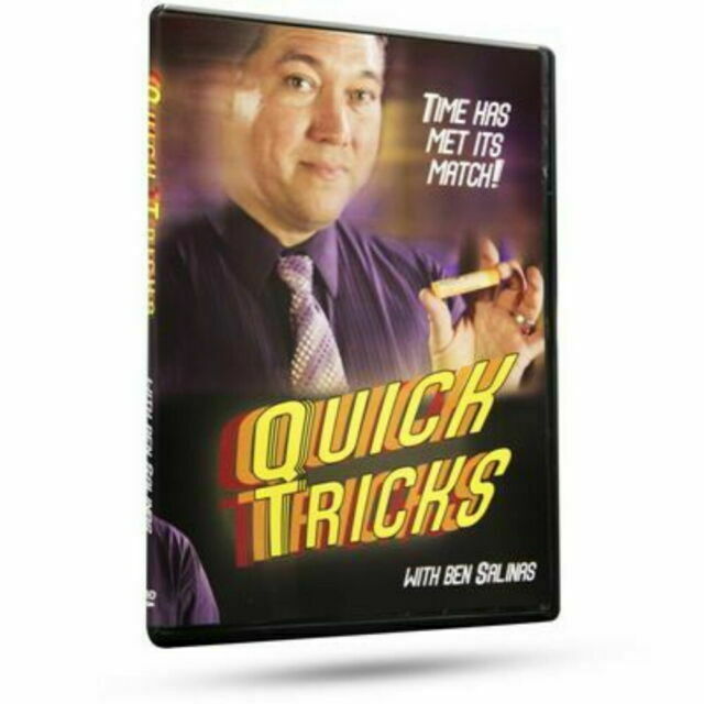 Quick Tricks With Ben Salinas - DVD - Easy To Do Magic With Everyday Objects