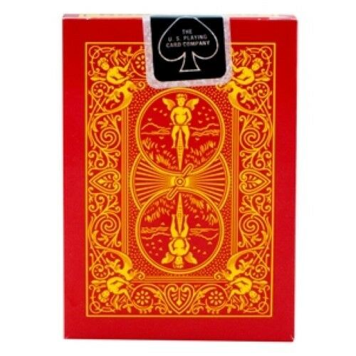 Red Dragon Deck in Bicycle Card Stock - Red Dragon Bicycle Playing Cards
