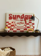 Retro Caffeine, Canvas