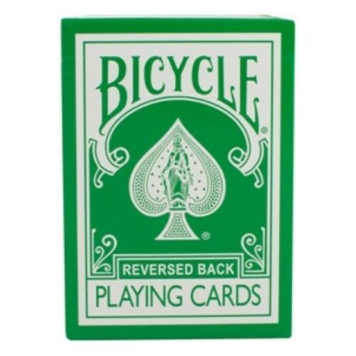 Reversed Back Bicycle Card Decks: Green / Blue / Black / Red / Yellow / Orange / Pink and Purple!