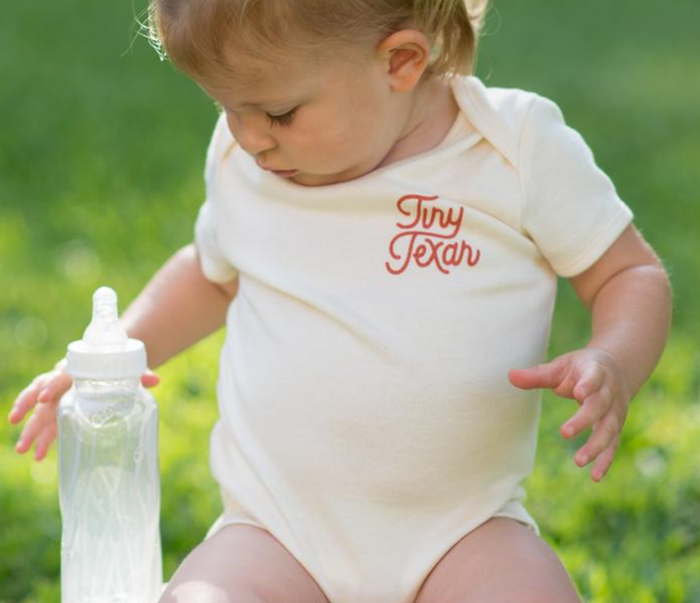 River Road Clothing Company - Tiny Texan Onesie: 18M