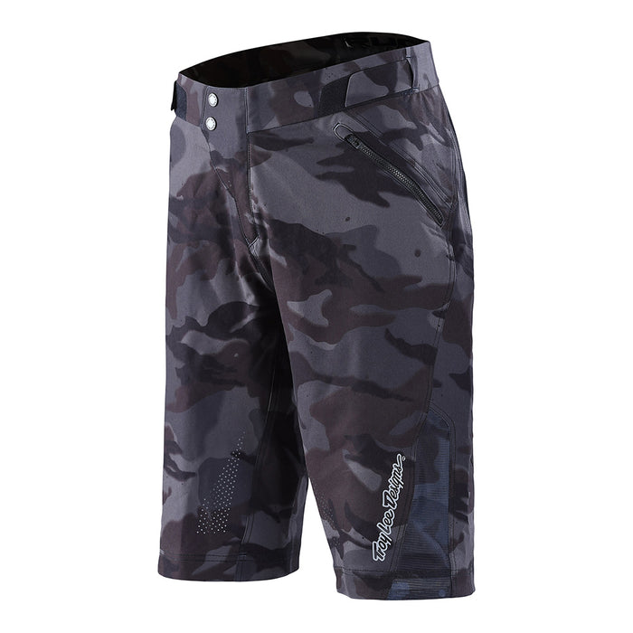 Ruckus Short W/Liner Spray Camo Black
