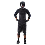 Ruckus Short W/Liner Spray Camo Black