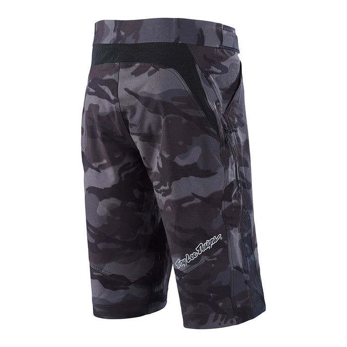 Ruckus Short W/Liner Spray Camo Black