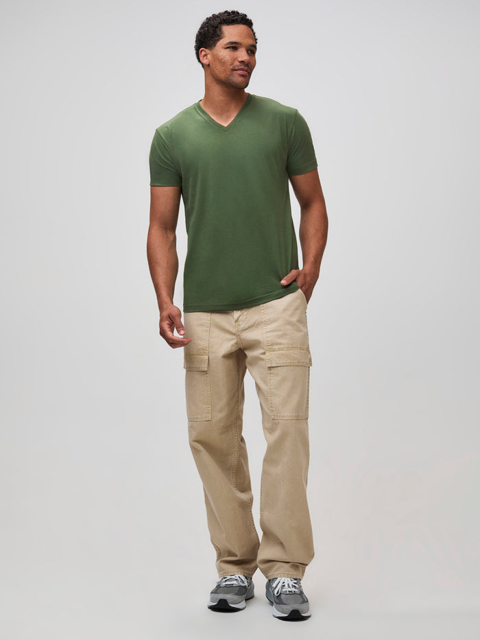 add sage to your tee rotation # Sage V-Neck Tees | Add Sage to your Tee Rotation | FCT