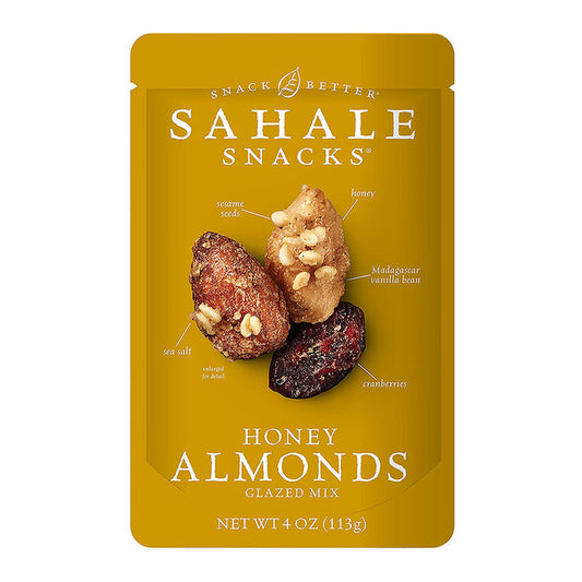 Sahale Honey Almonds Glazed Mix 113g