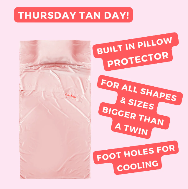 Self Tan Sleep Sac-Pink