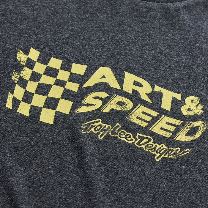 Short Sleeve Tee Finish Line Black Heather