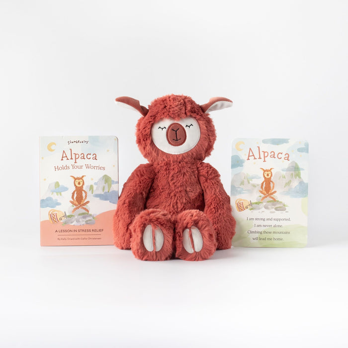 Slumberkins Copper Alpaca Kin - Stress Relief