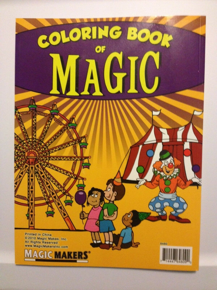 Sneaky Clown Magic Coloring Book - Great Magic for Children's Shows!