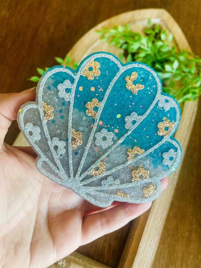 Floral Seashell