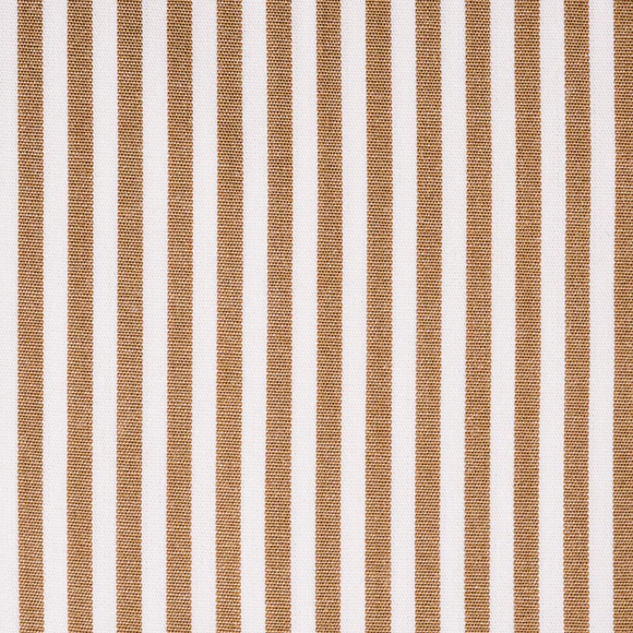 Steven Land Mens Brown Striped 100% Cotton French Cuff Cutaway Collar Dress Shirt
