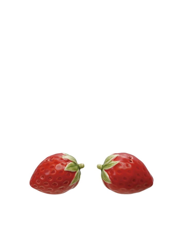 Strawberry Salt and Pepper Shaker Set