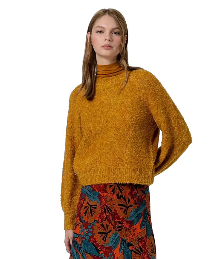 SURKANA trui Izel mustard