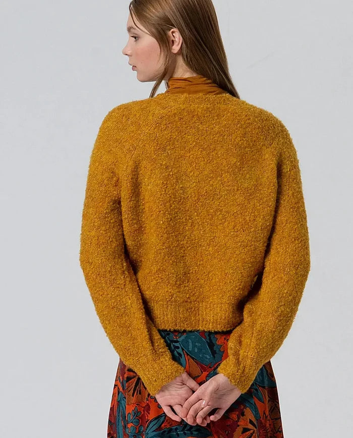 SURKANA trui Izel mustard