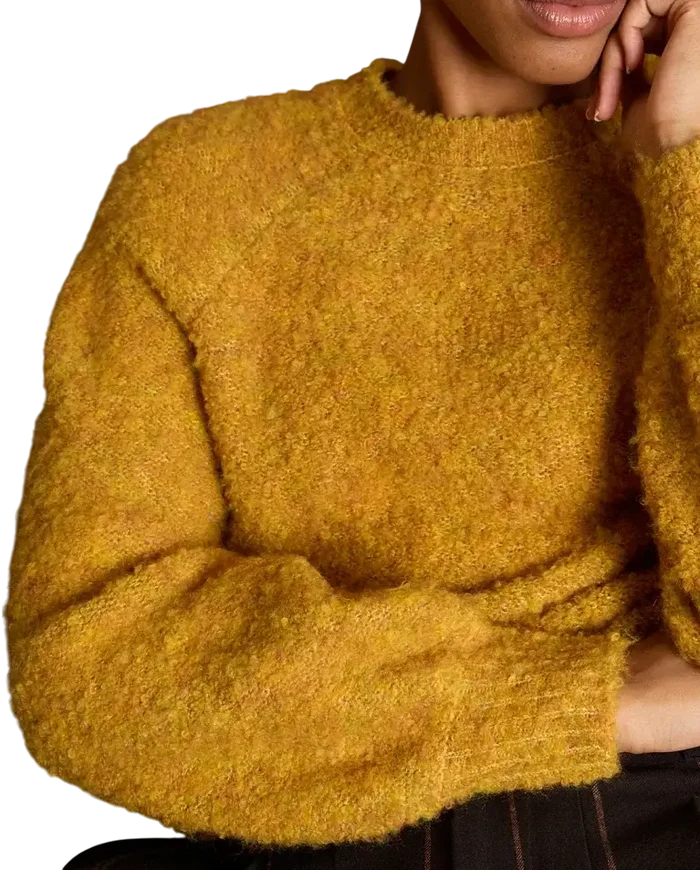 SURKANA trui Izel mustard