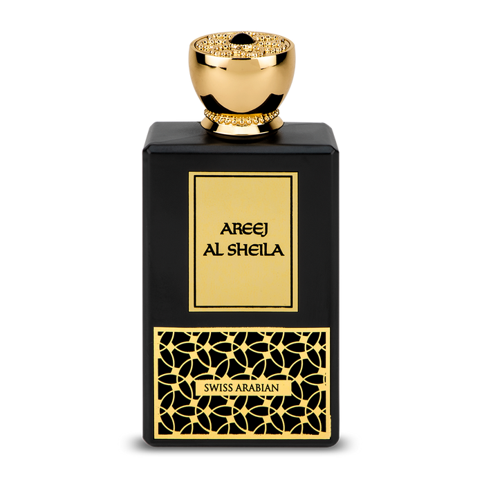 Swiss Arabian Areej Al Sheila Eau De Parfum For Women - 100 ML - box and bottle packaging