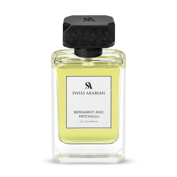 Swiss Arabian Bergamot And Patchouli Eau De Parfum For Women - 100 ML - bottle front view