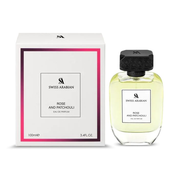 Swiss Arabian Rose And Patchouli Eau De Parfum For Women - 100 ML - detail view