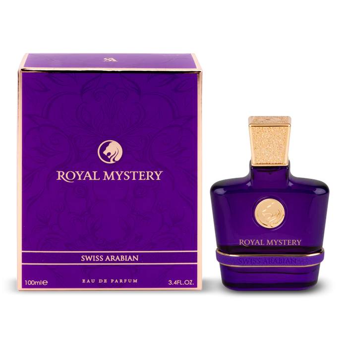 Swiss Arabian Royal Mystery Eau De Parfum For Women - 100 ML - bottle front view