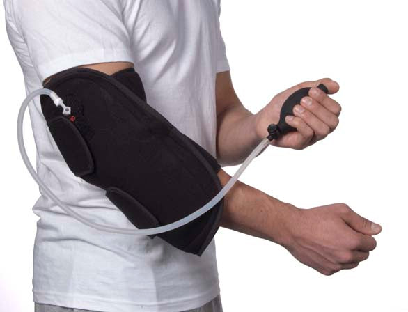 cold hot compression muscular pain injury treatment