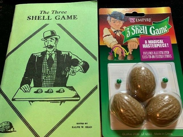 Three Shell Game Combo - Includes Three Shell Game and Three Shell Game Booklet
