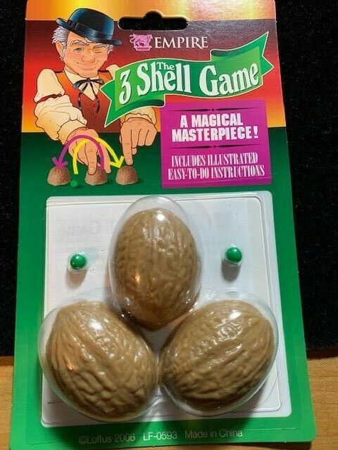 Three Shell Game Combo - Includes Three Shell Game and Three Shell Game Booklet