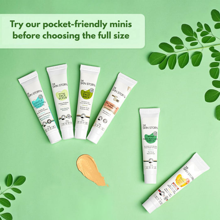 Try Best - Seller Minis Combo - 6 TUBES - The Skin Story - Face Care