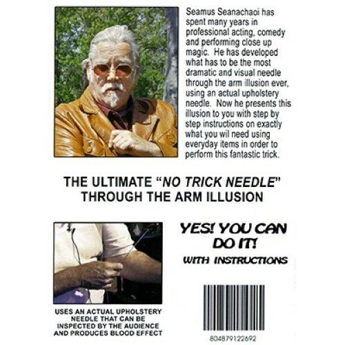 Ultimate No Trick Needle Through Arm Illusion DVD